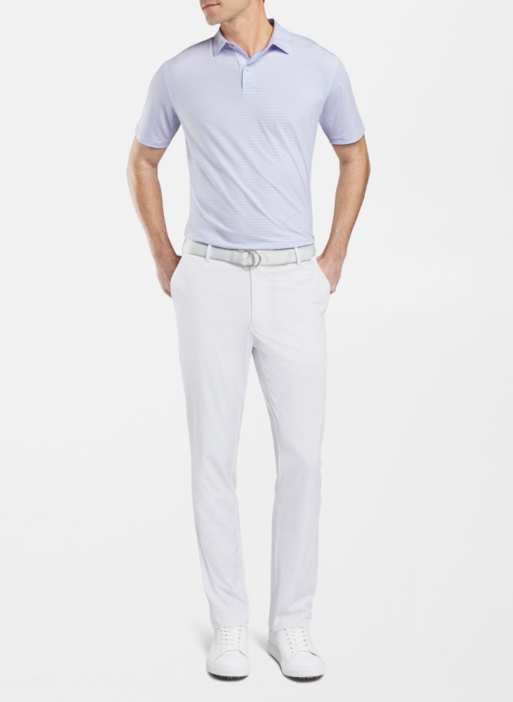 CROWN CRAFTED STRETCH FLAT FRONT PANT