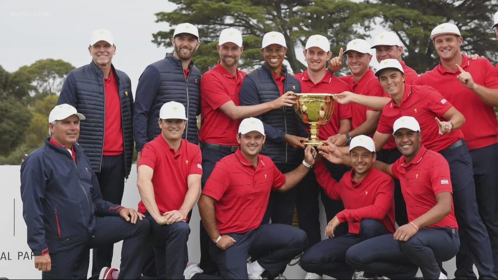 2019 Presidents Cup Team at Royal Melbourne Australia