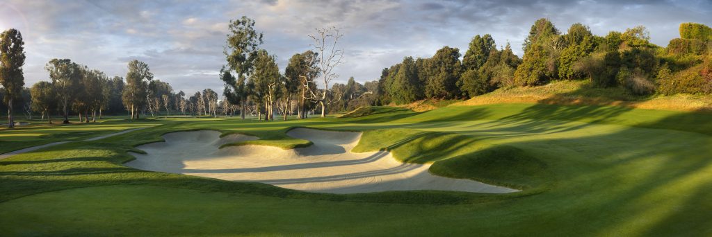 Bill Hornstein, The Riviera Country Club part three 4th hole