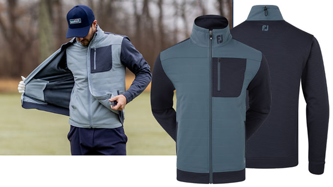 Footjoy cold weather golf clothing