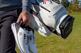 Mike Forsey and Payntr golf shoes