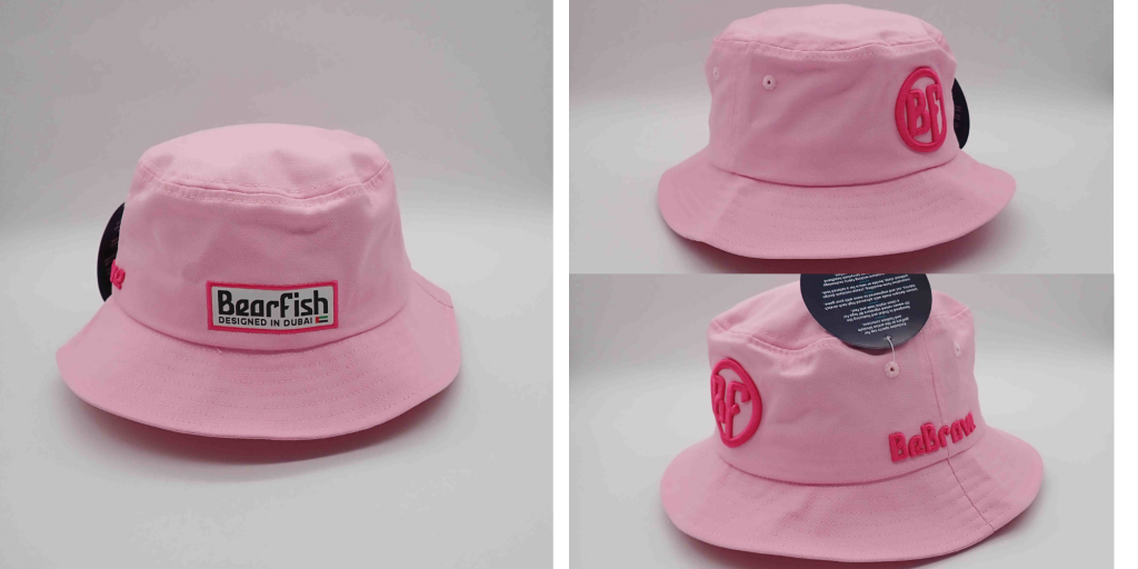 BearFish Sports Pink Sunhat