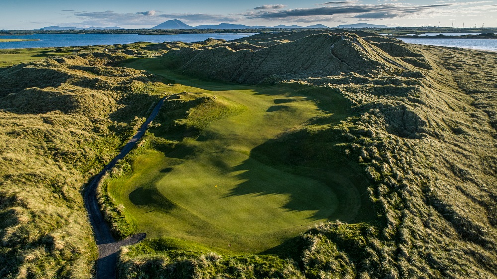 Klub Golf Enniscrone Link Pantai Utara dan Barat