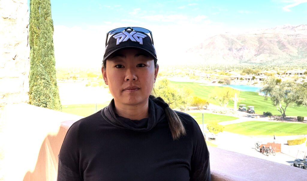 Mina Harigae, runner-up US Women's Open 2022.