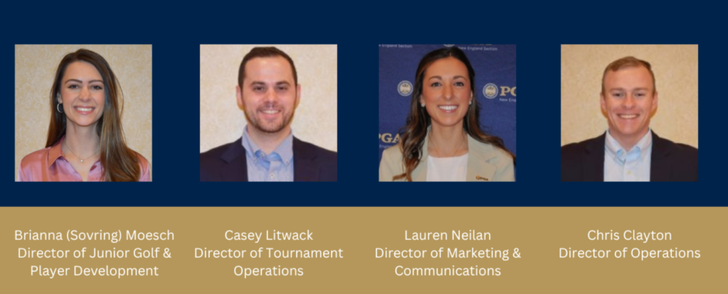 New England PGA Announces Staff Promotions & Role Changes